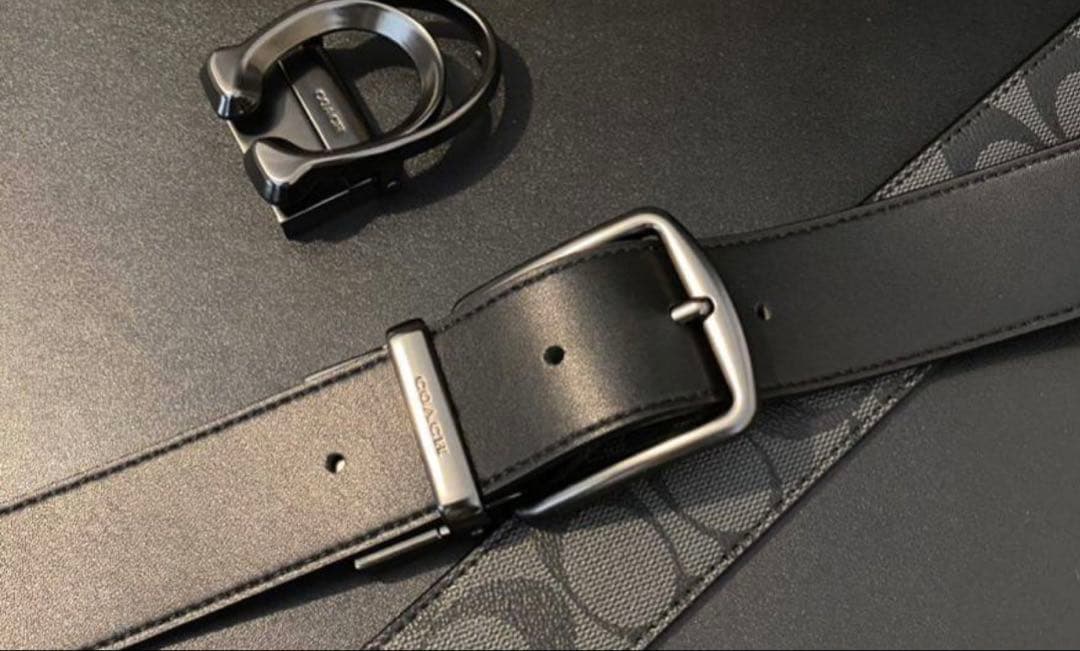 新品正規品コーチCOACH3点セットシグネチャーフリーサイズ レザー