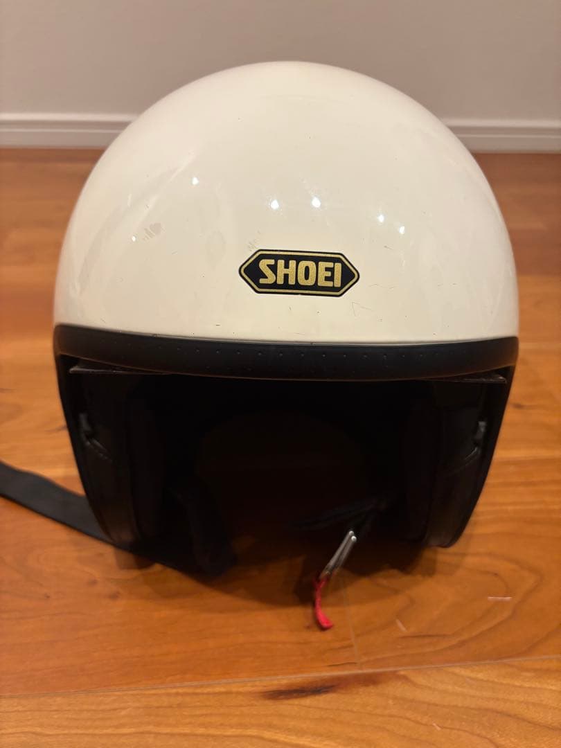 SHOEI JO ホワイト　Lサイズ SHOEIヘルメット「J-Cruise 3 ルミナスホワイト」フィッティング