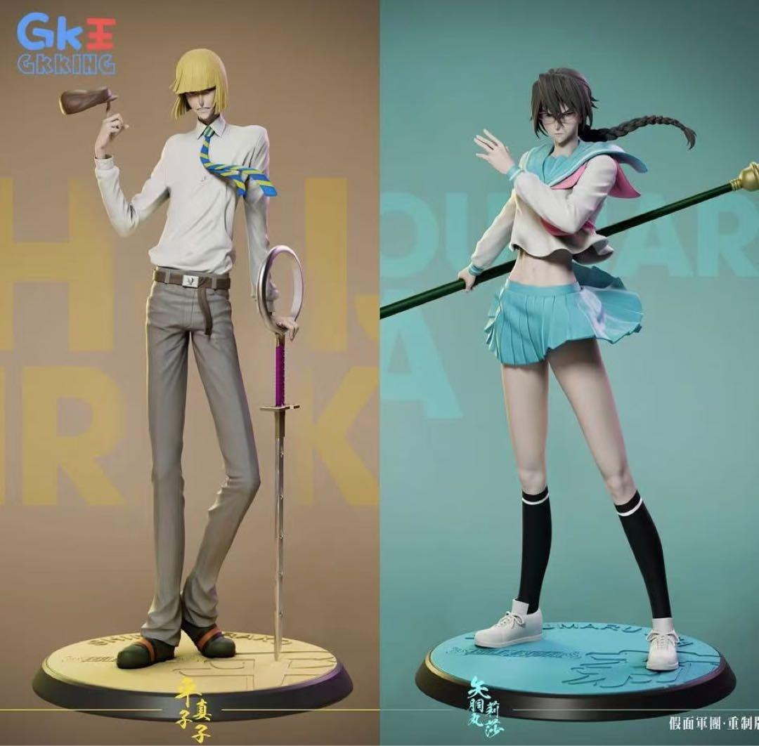 BLEACH 平子真子ガレージキット ガレキ スタチュー①②