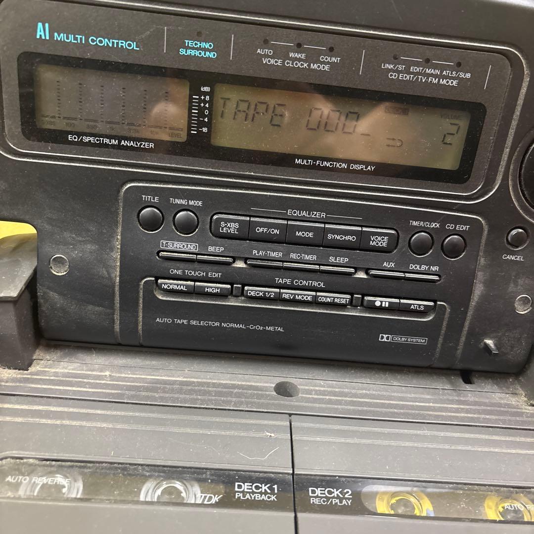 RX-DT909 Panasonic リモコン付き ジャンク クラシック