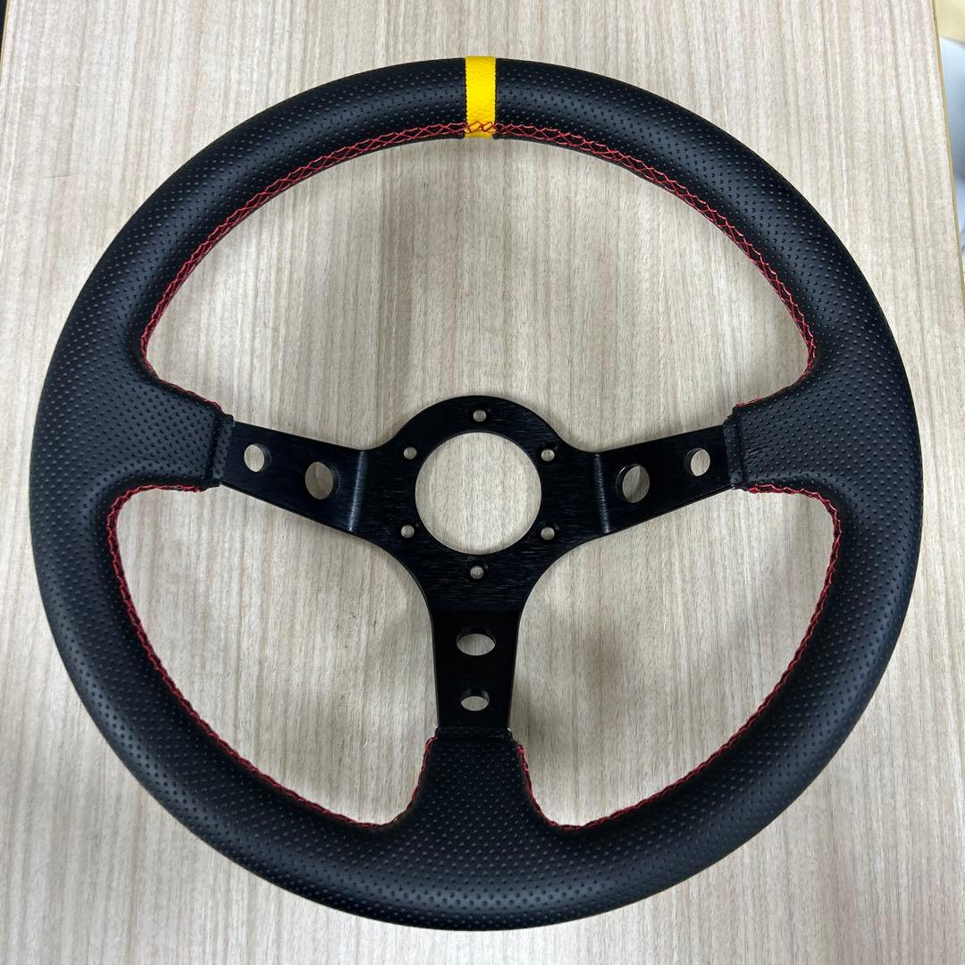 32パイ ステアリング ディープコーン パンチング PVC - メルカリ