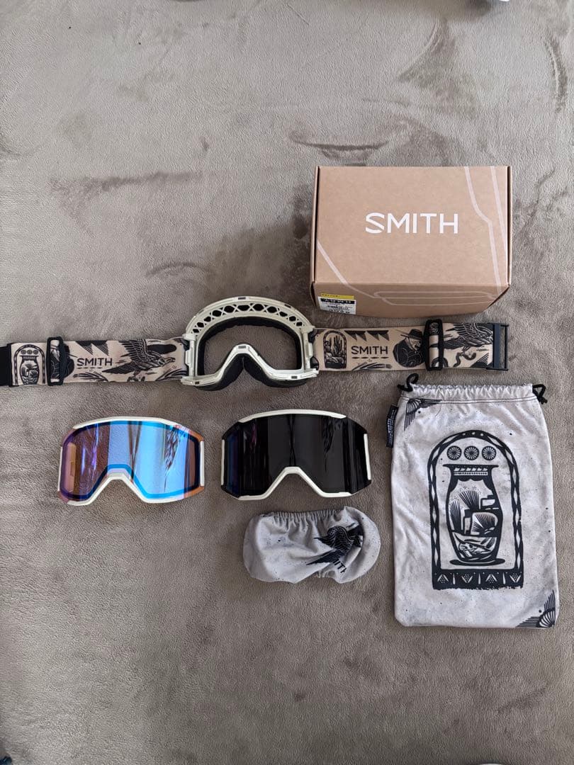 SMITH Squad Mag (スペアレンズ付) SMITH（スミス） スペアレンズ 交換レンズ SQUAD MAG LENS スカッド