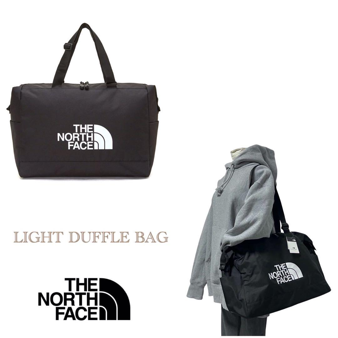 ノースフェイス ライト ダッフルバッグ ボストンバッグ ブラック色 海外限定 THE NORTH FACE（ザ ノースフェイス） ボストンバッグ 「THE NORTH