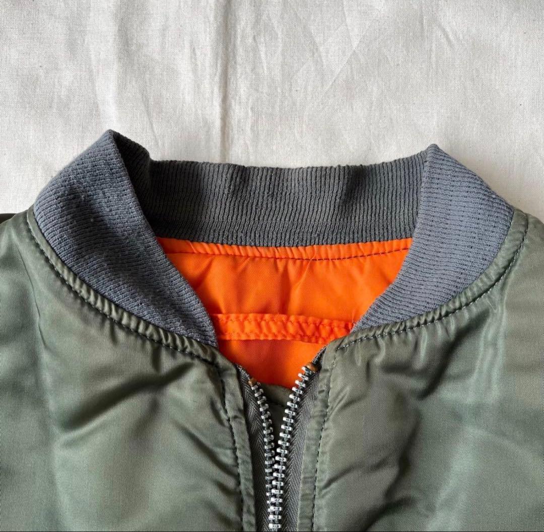 90s alpha ma-1 USA製 アルファ IDEAL フライトジャケット - メルカリ