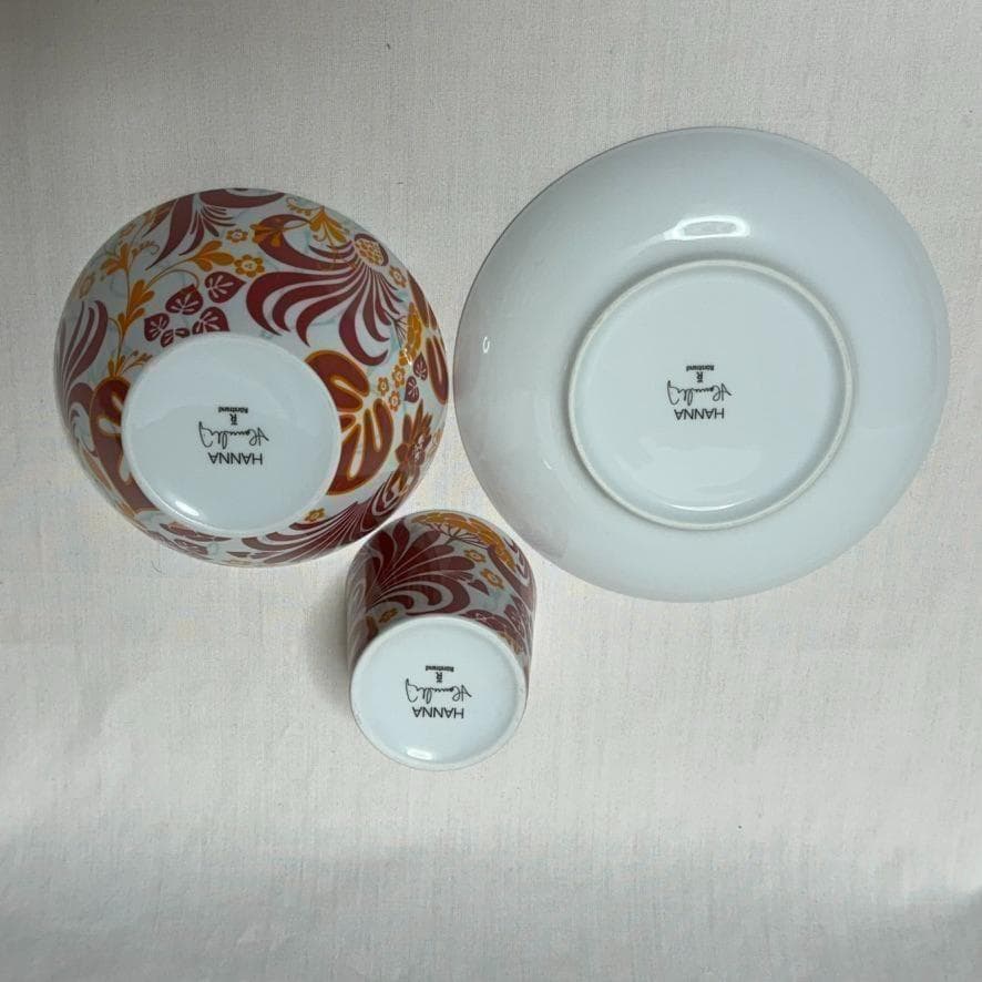 ロールストランド ハンナ 食器3点セット