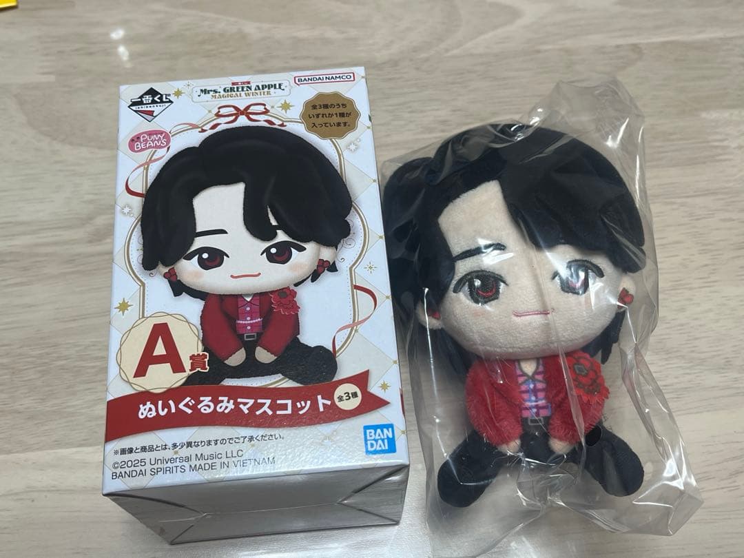 r*＊様 Mrs. GREEN APPLE 一番くじ A賞 大森元貴 m54109514109_1.jpg?1756528764