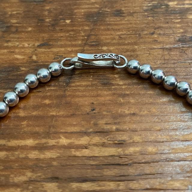 廃盤 SAAD サード シルバー ビーズ ブレスレット STERLING - メルカリ