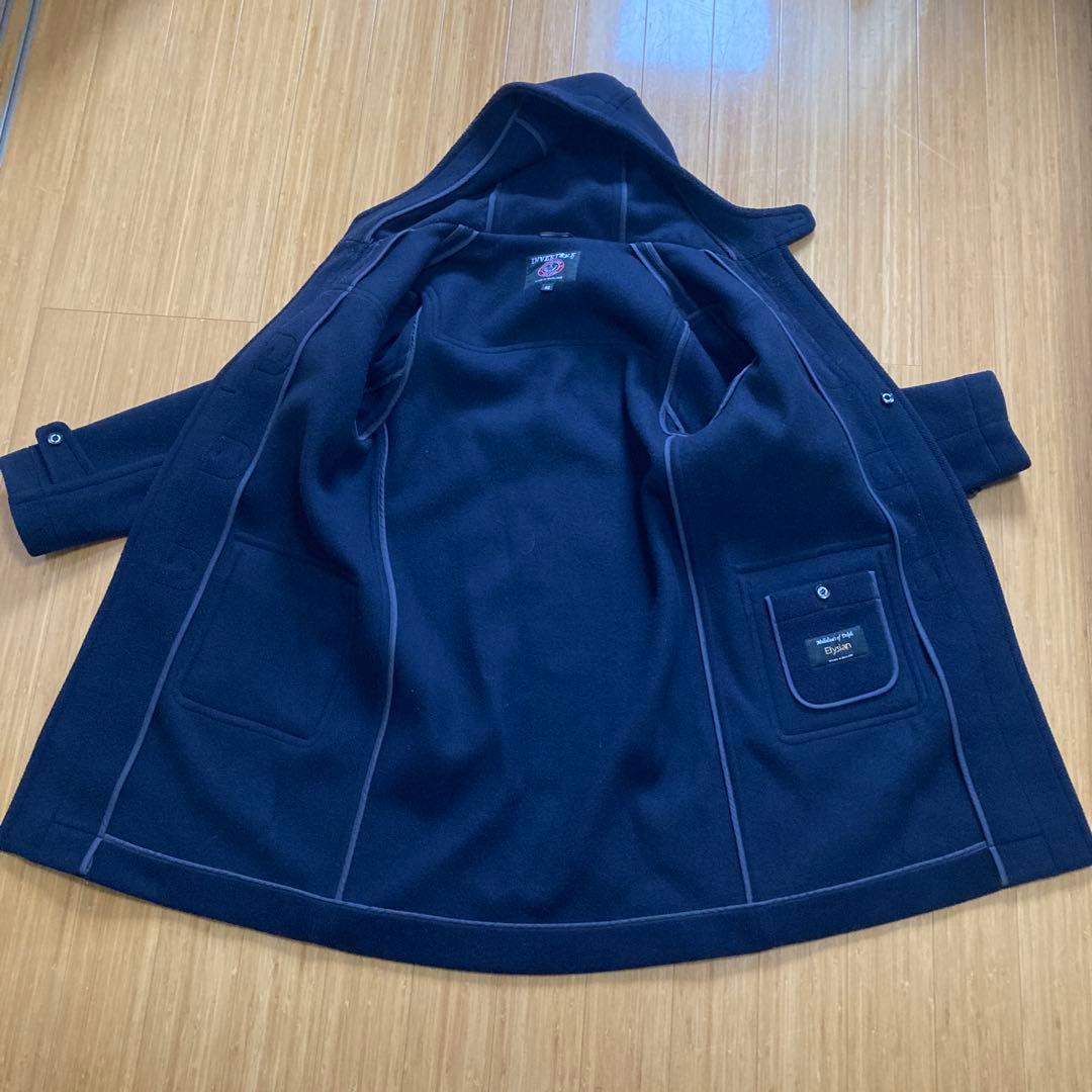 ぶしぽんさん専用INVERTERE フード付きダッフルコート サイズ40 ネイビ
