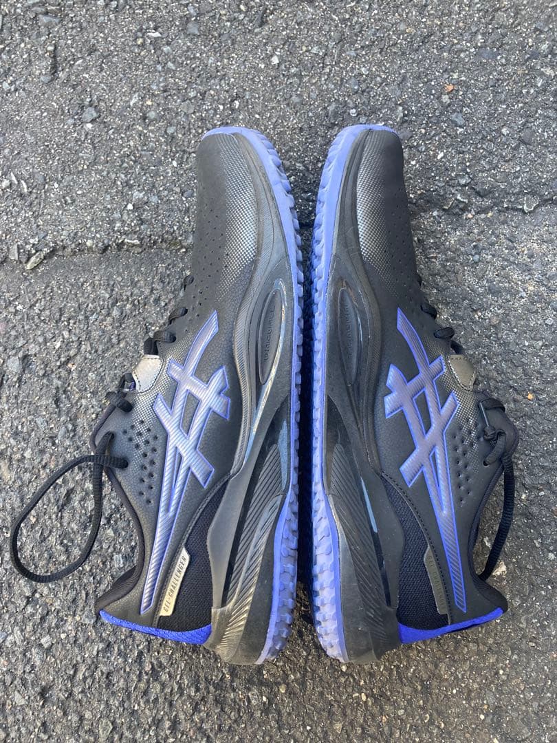 asics ゲルチャレンジャー15 OC 29.0cm ブラック×ブルー