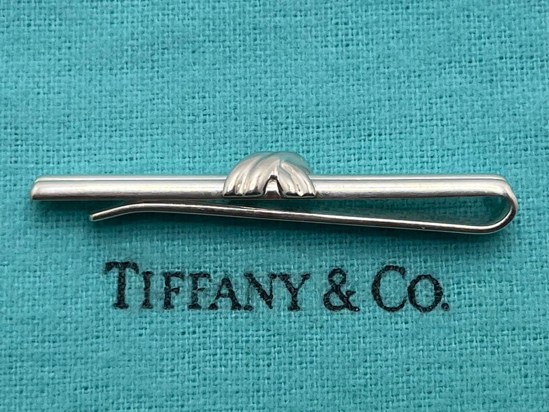 c309 美品 ティファニー 1992 シグネチャー ネクタイピン 925 - メルカリ
