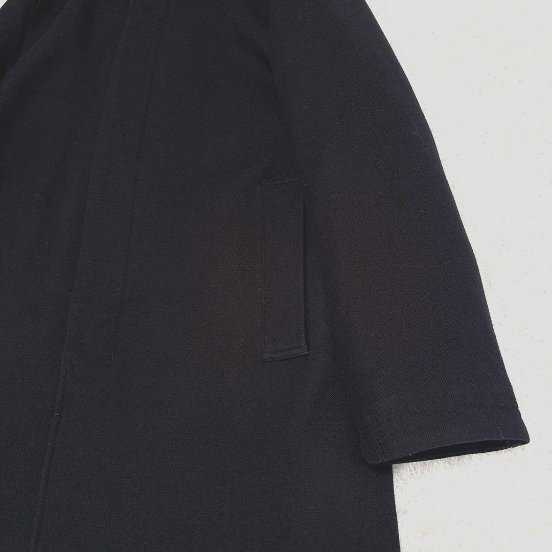 Theory / DIN DOUBLE FLANNEL ステンカラーコート Theory / DIN DOUBLE