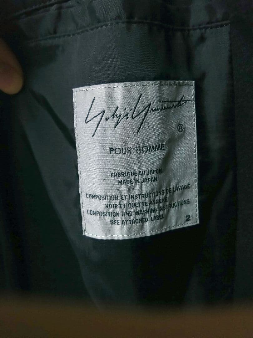 Yohji Yamamoto 19aw 銀ボタン コート 2