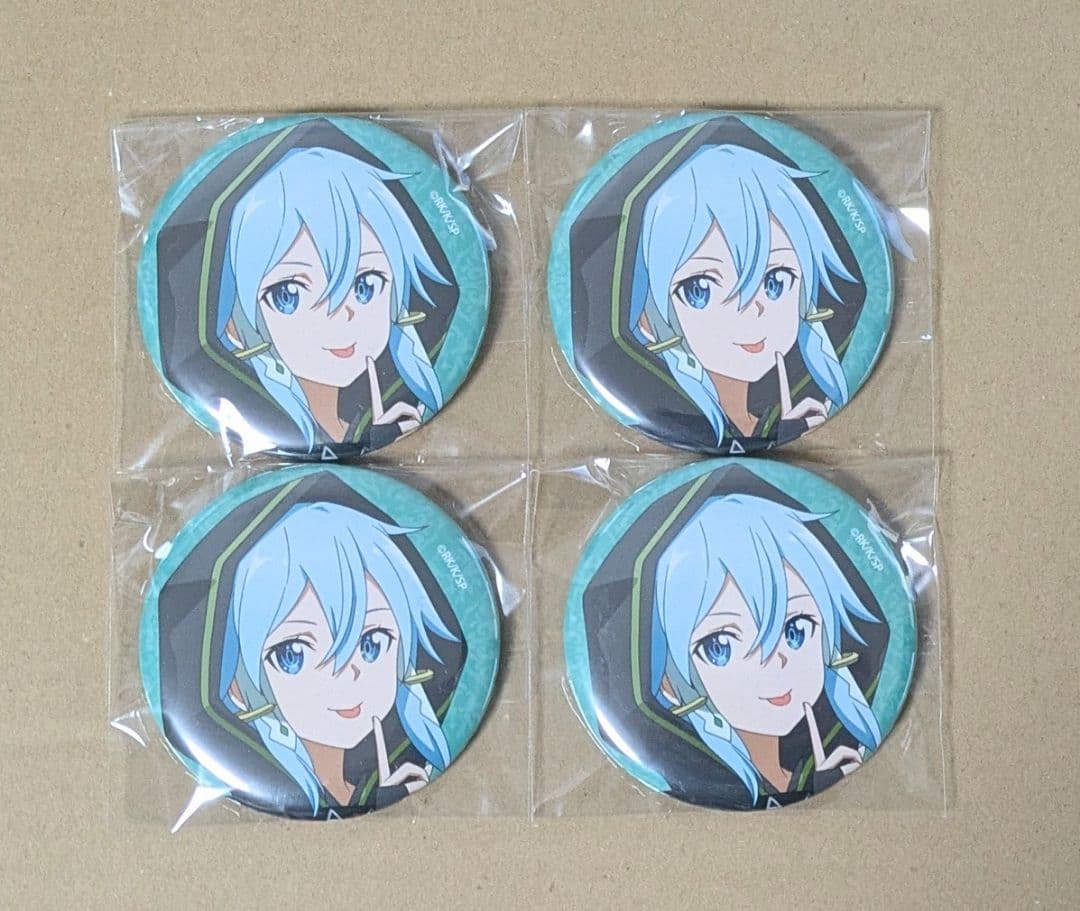 SAO シノン,キズメル abec缶バッジ ソードアートオンライン | バッジ