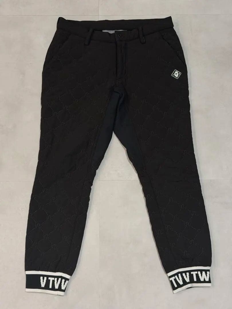 V12 PINSONIC LIB PANTS イージーパンツ メンズゴルフウェア V12 - PINSONIC LIB PANTS | イージーパンツ | ブラック | メンズ