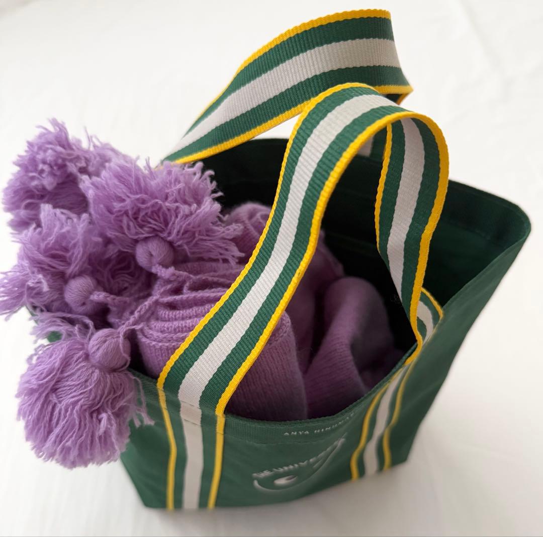 未使用 希少なMYLAN 3 way カシミヤ100% ポンチョ お子さんにも