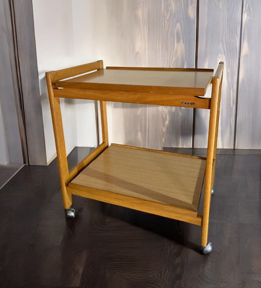 浜本工芸　ワゴン　サイドテーブル　ヴィンテージトロリー　昭和レトロ 2024 浜本工芸 ワゴン サイドテーブル ヴィンテージトロリー 昭和レトロ