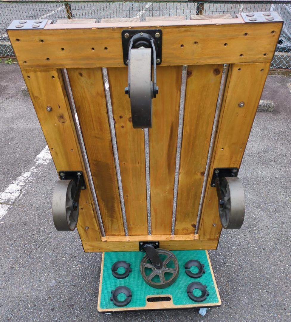 たのめる便・現状渡し〉トロリーテーブル ヴィンテージ風 - メルカリ