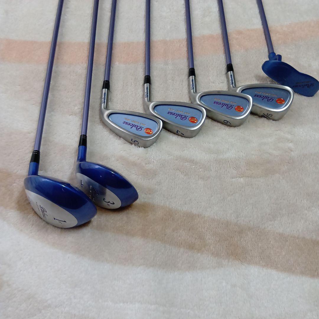 ゴルフクラブ×7本 Palcess CARBON FLEX-L byWilson Yahoo!オークション - 100円～【良品/レディース】ウィルソン ゴルフク