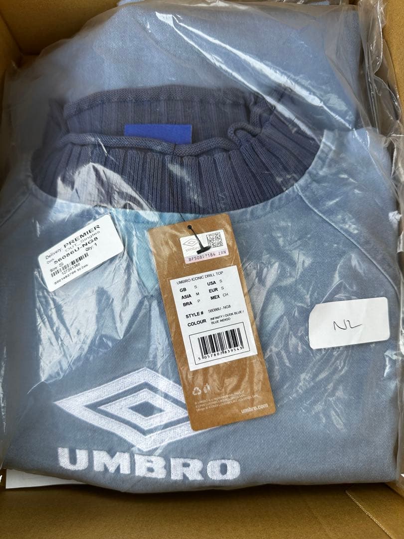 UMBRO Iconic Drill Top UK Sサイズ リアム ギャラガー - メルカリ