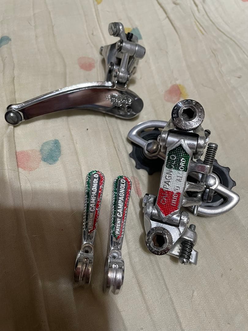Campagnolo Record フロントWレバーリアディレイラーセット Campagnolo Record フロントWレバーリアディレイラーセット Campagnolo