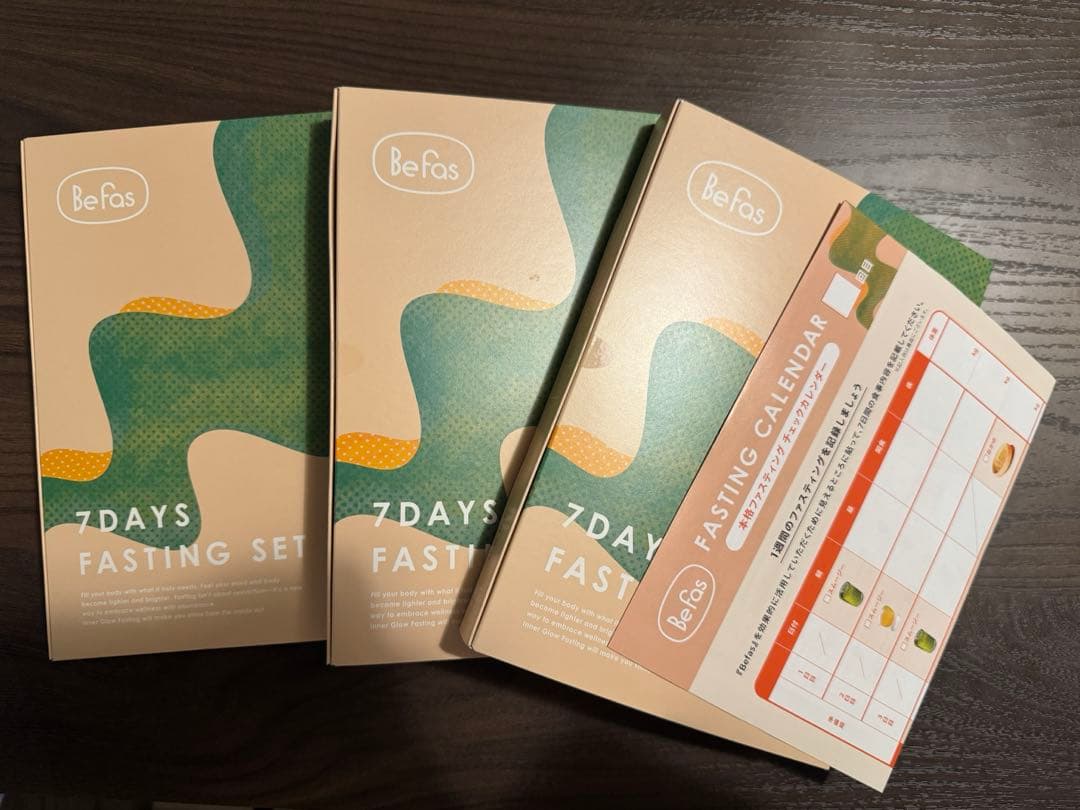 Befas 7Days Fasting Set 3箱セット 楽天市場】[P10倍24日23:59 ﾏﾃﾞ] Befas ビーファス 【7日間】本格