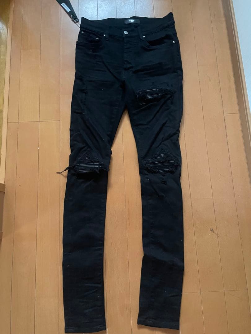 AMIRI スキニーデニム 30 BLACK 確実正規品