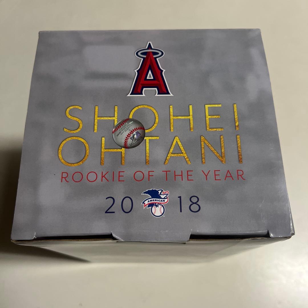 球場限定】非売品/大谷翔平選手2018ルーキーオブザイヤーボブルヘッド