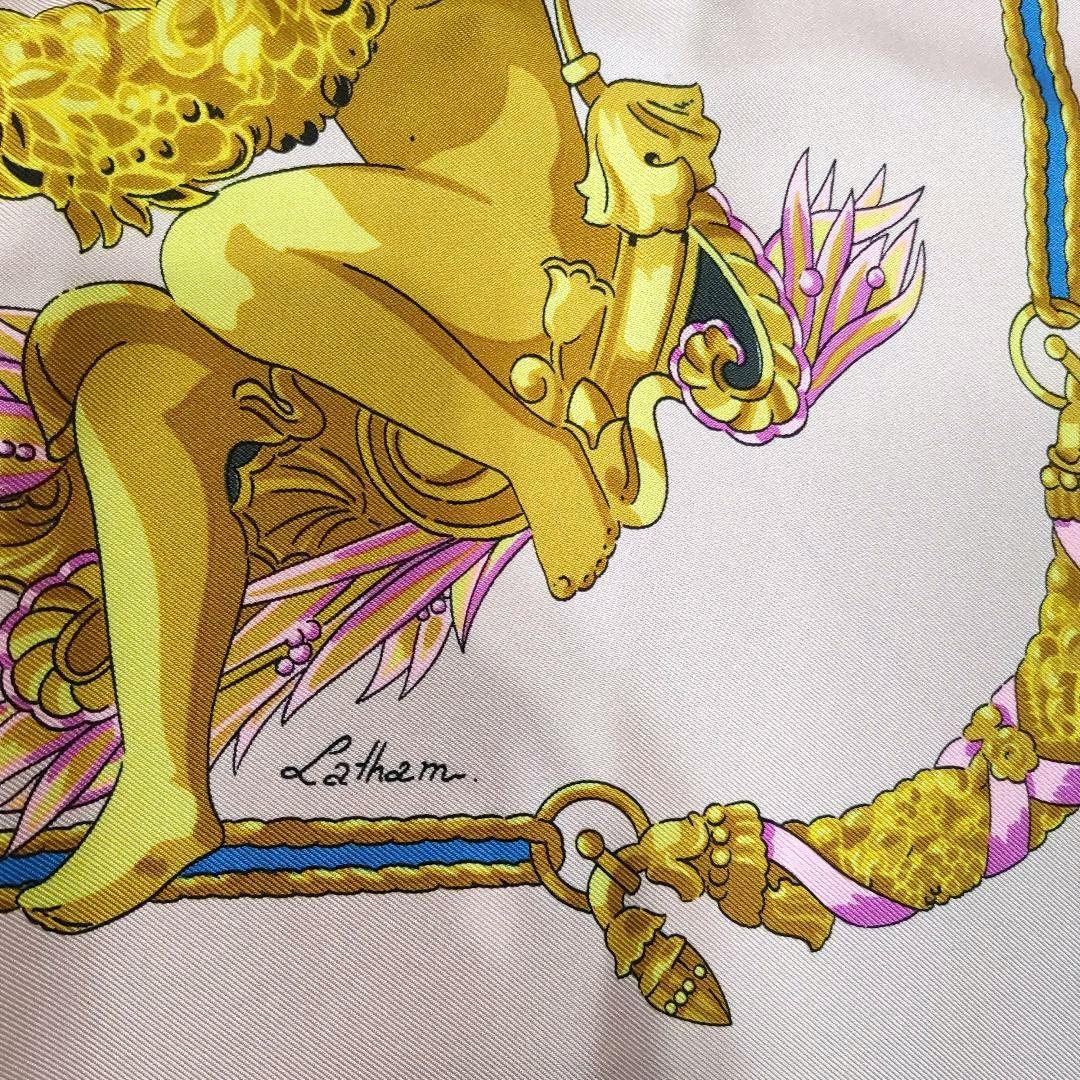 美品 HERMES エルメス カレ90 スカーフ シャルルガルニエへの賛辞