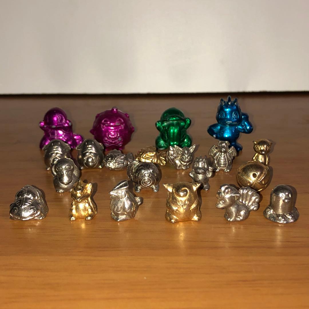 90年代】ポケモン メタルフィギュア 4個とミニ17個 まとめ売り - メルカリ