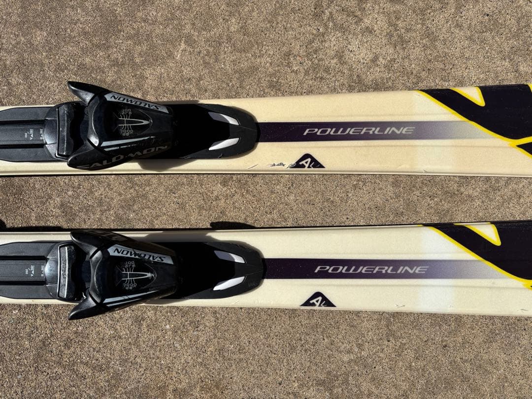 Salomon G KART 162cm スキーセット ストック付き - メルカリ