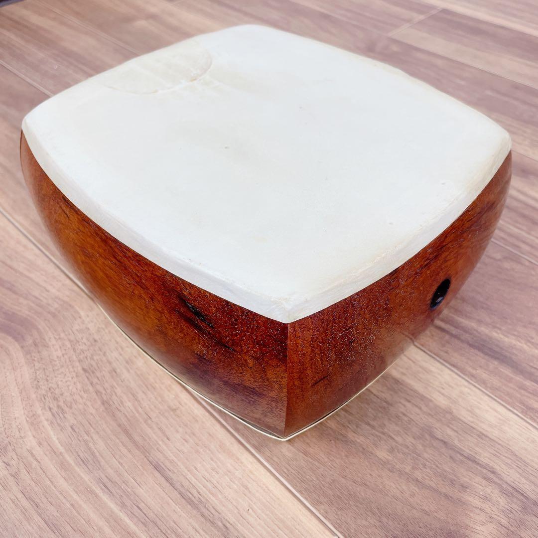 三味線 細棹 花梨 平溝 丸打胴 鳩胸 犬皮 和楽器 - メルカリ