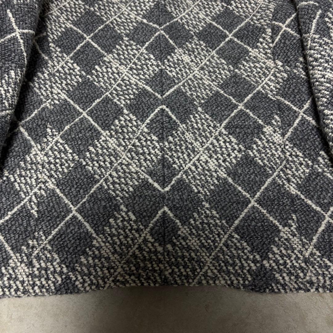 未使用 ルイヴィトン シックカラーレス ウールジャケット ツイード 97.6