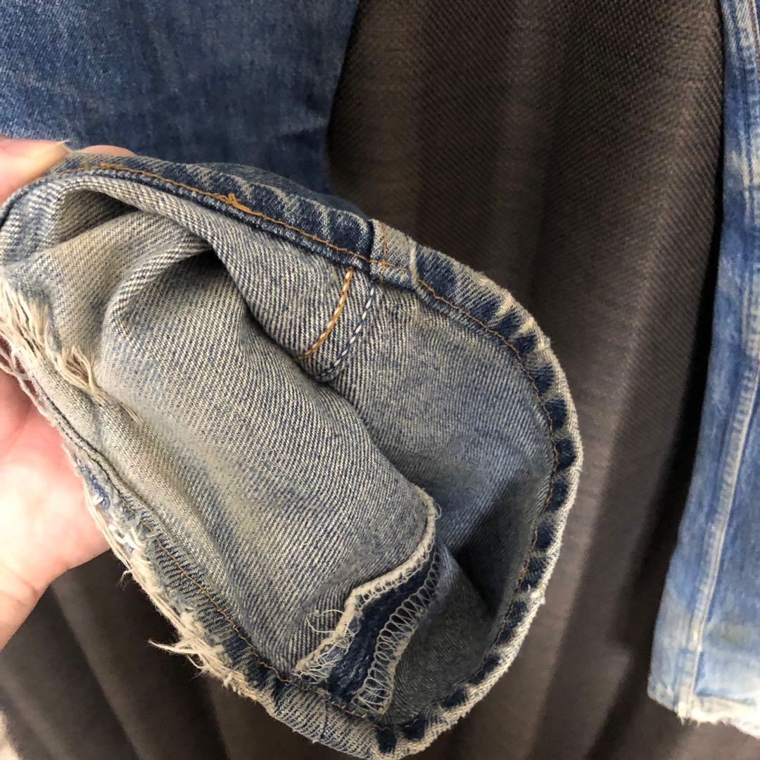90s USA製 Levi's 501 鬼ヒゲ W34 L30 1996年製 - メルカリ