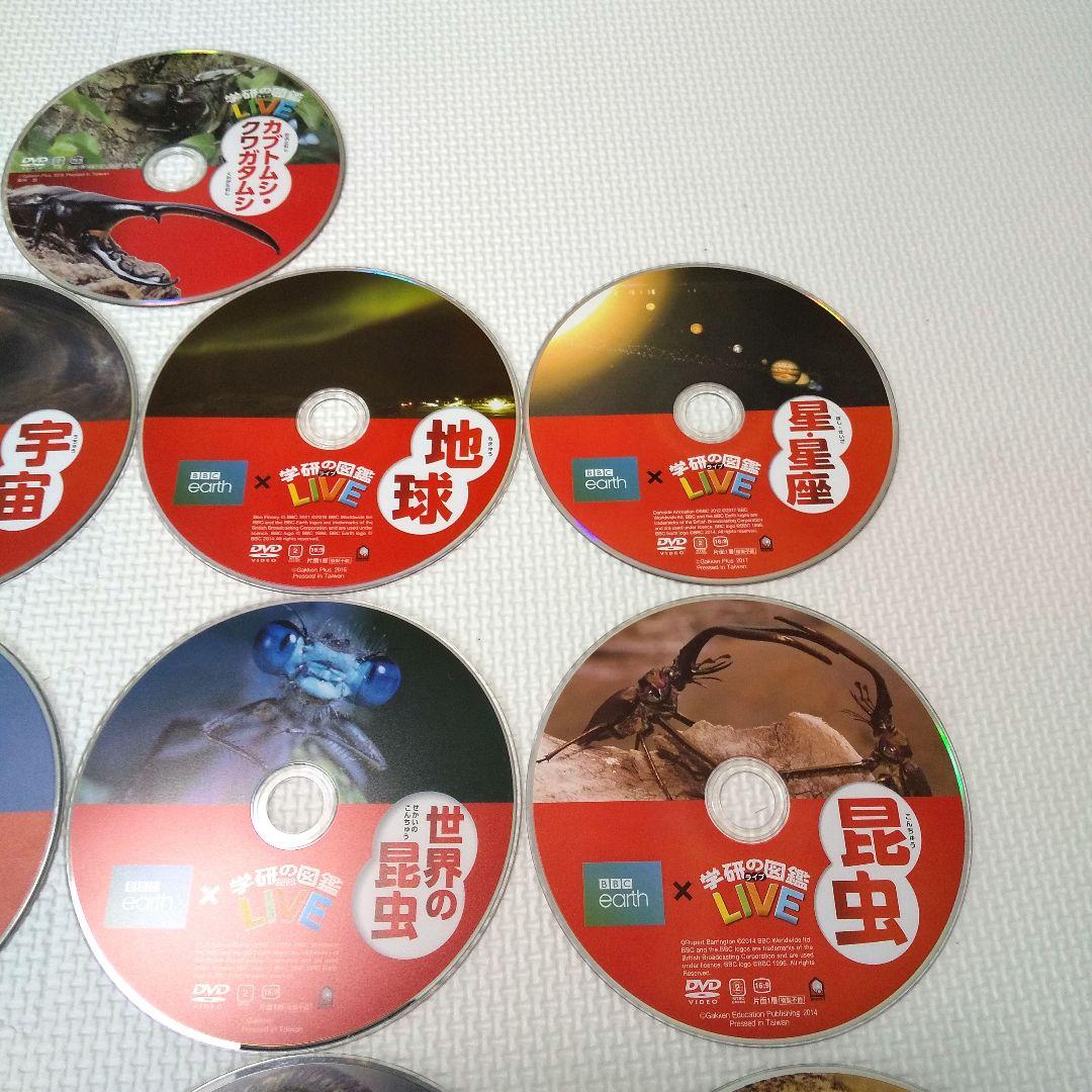 学研の図鑑ライブLIVE DVDのみ17枚セット - メルカリ