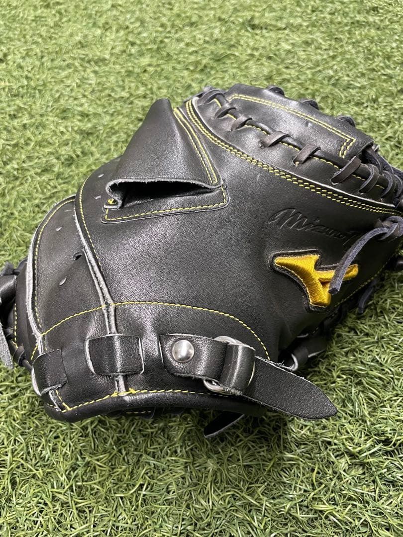 ミズノプロ 硬式オーダーキャッチャーミット コンパクト 新品未使用品 黒 MIZUNO（ミズノ） ミズノプロ 野球 硬式キャッチャーミット 5DNA