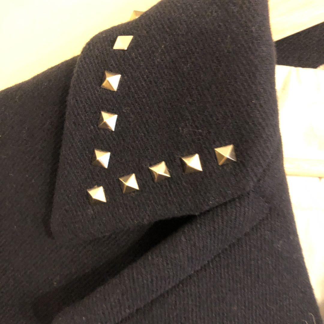 valentino ヴァレンティノ スタッズPコート ピーコート - メルカリ