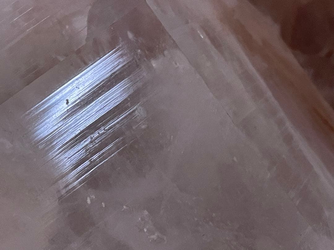 ピンクマニカラン水晶クラスター 14kg超 レムリアンシード 虹etc