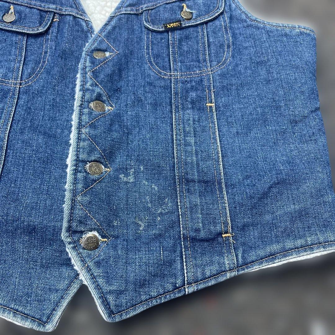 80's Lee ストームライダー USA製 デニムベスト ビンテージ - メルカリ