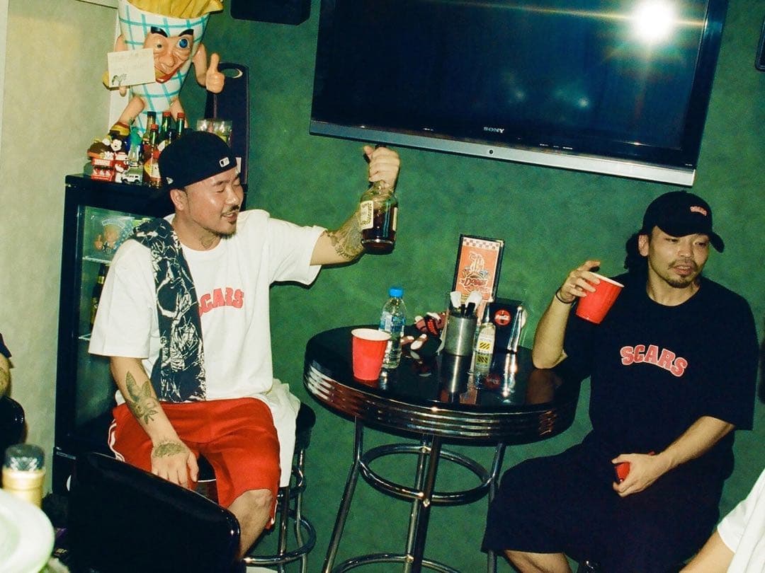 激レア】SCARS Tシャツ 半袖 XXL 日本語ラップ トップス www