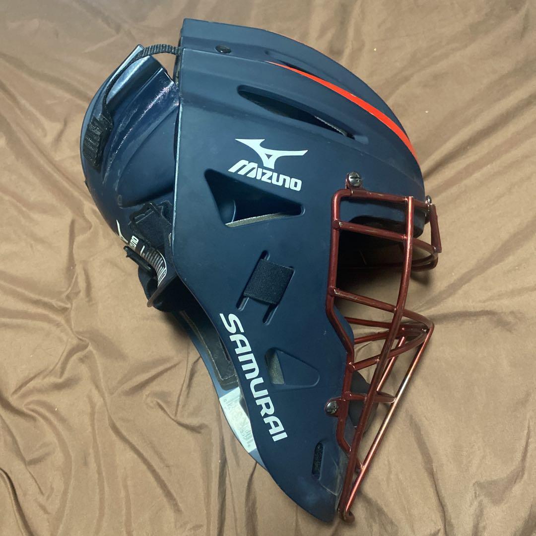 ホッケー型 キャッチャー マスク ヘルメット 阿部慎之助 侍ジャパン