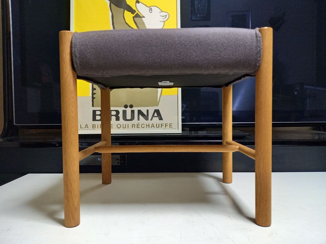 森 宣雄 デザイン サラ スツール オーク材 フライミー 取扱 美品