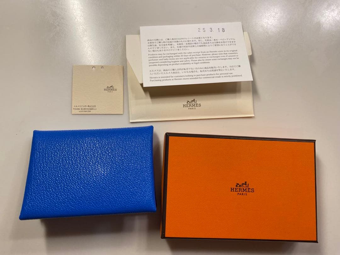 専用　HERMES 未使用品　エルメス カルヴィデュオ カードケース HERMES（エルメス） （新品・未使用品）エルメス カルヴィ デュオ