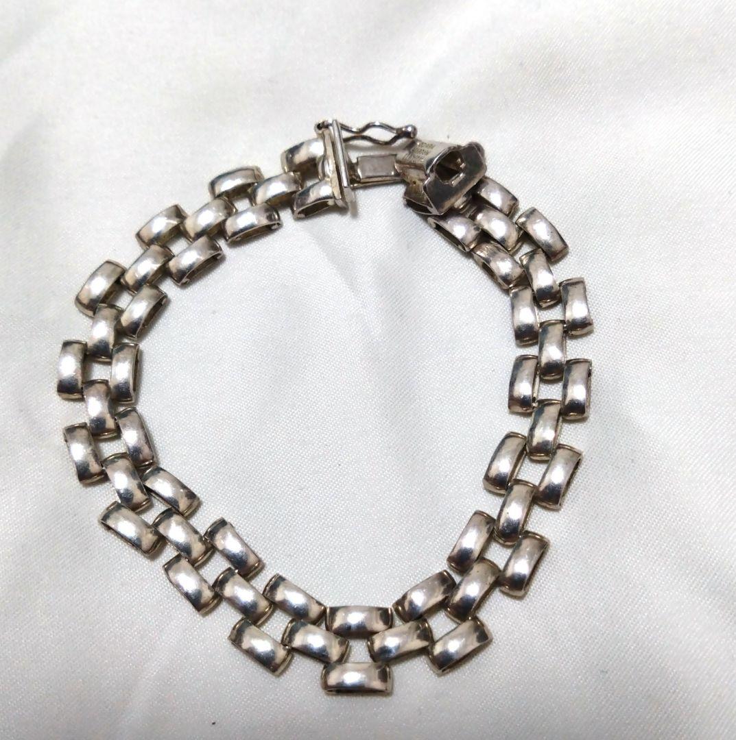 希少　ヴィンテージ　Mexico　ブレスレット　Silver925 Vintage Mexican Silver 925 ヴィンテージ シルバー アクセサリー
