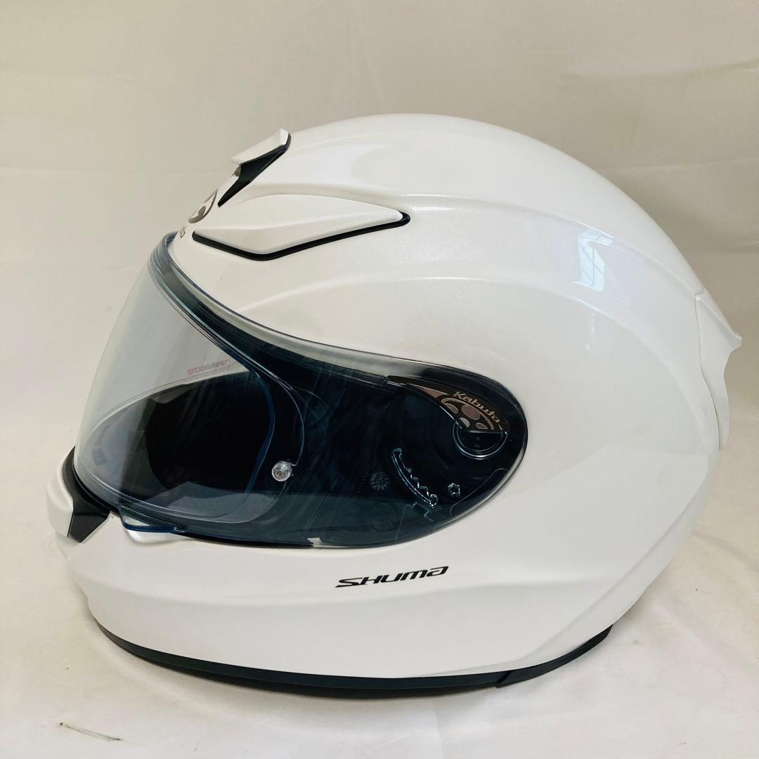 OGK KABUTO オージーケーカブト SHUMA Lサイズ フルフェイス 白 - メルカリ
