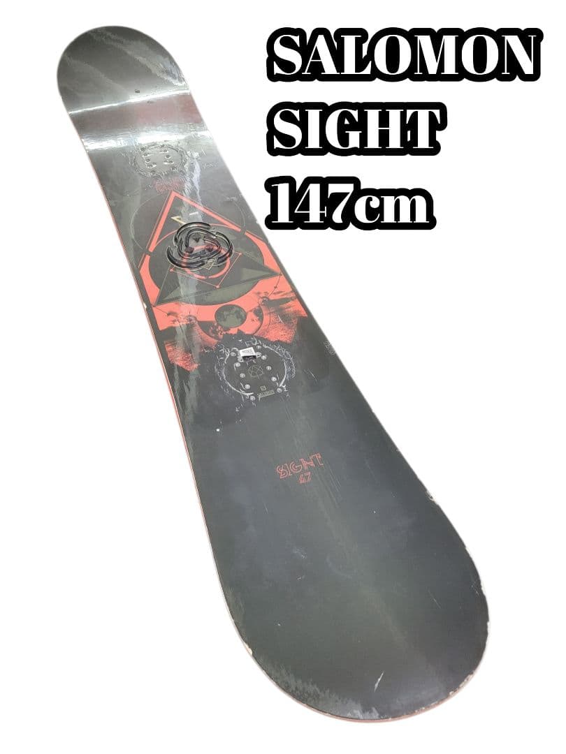 SALOMON SIGHT 147cm サロモン スノーボード 板 中古 現状 - メルカリ
