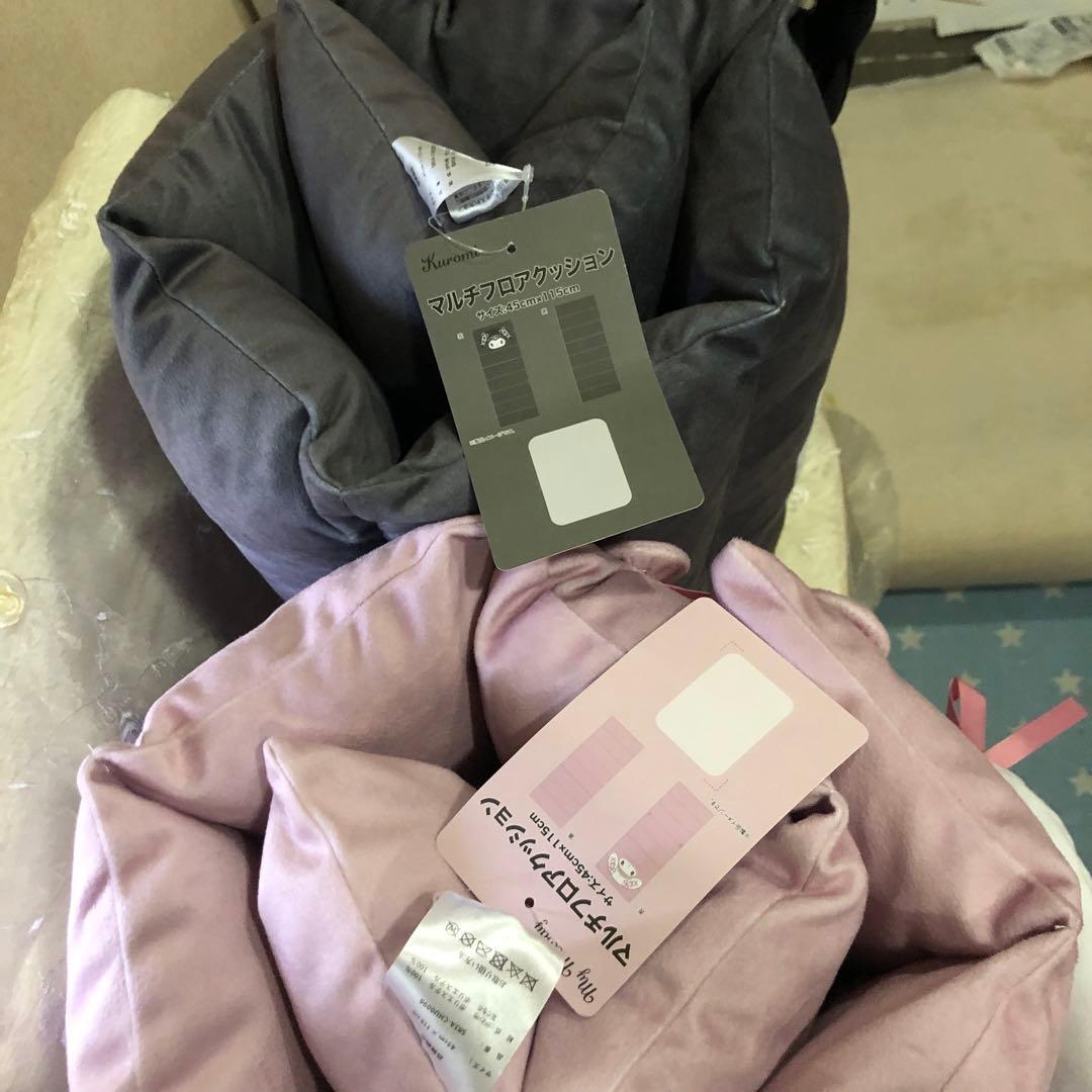 新品タグ付マイメロディ マルチフロアクッション長座布団 ゴロ寝枕