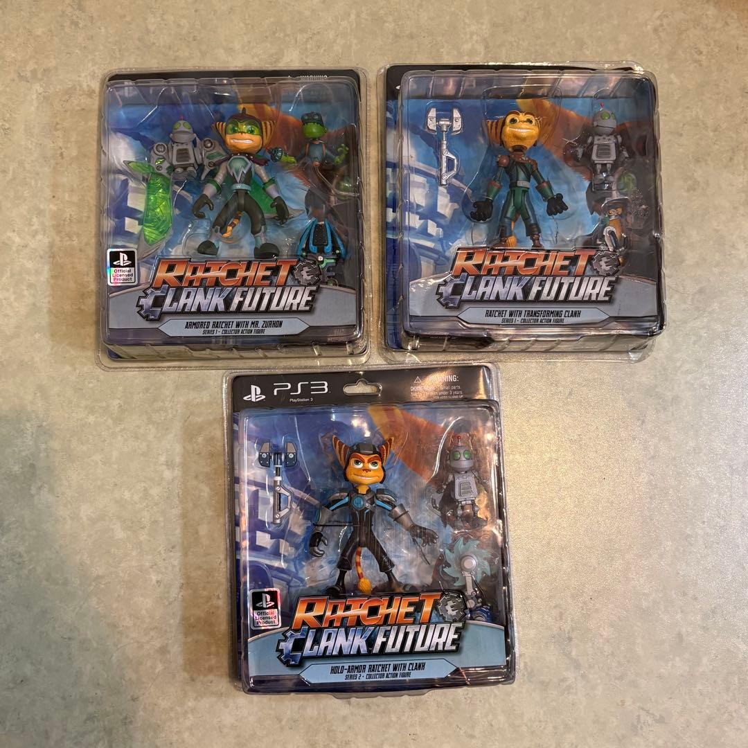 ラチェクラ ラチェット＆クランク Ratchet & Clank フィギュア 新しいラチェット＆クランクのフィギュアを作ってくれる人、いないかな