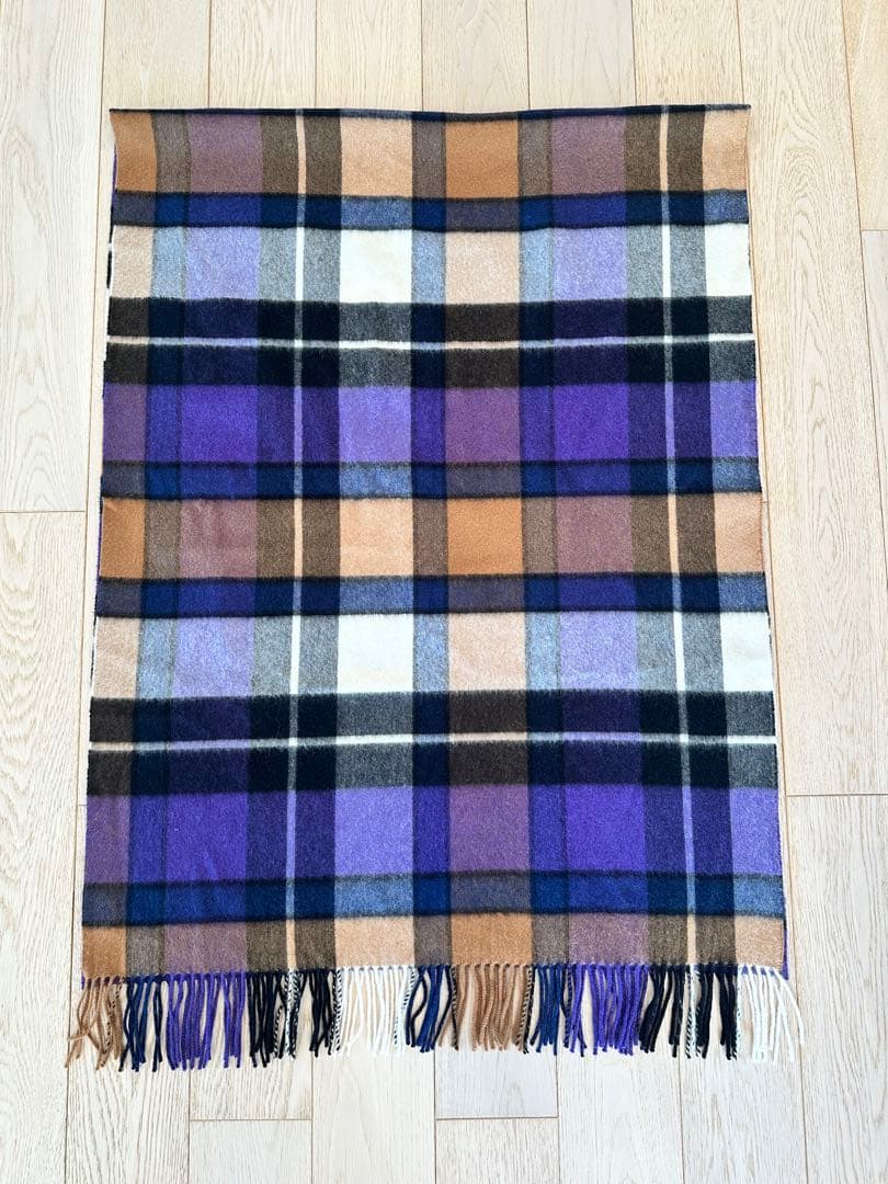 ドレステリア別注 ジョンストンズ 大判ストール 希少 極美品