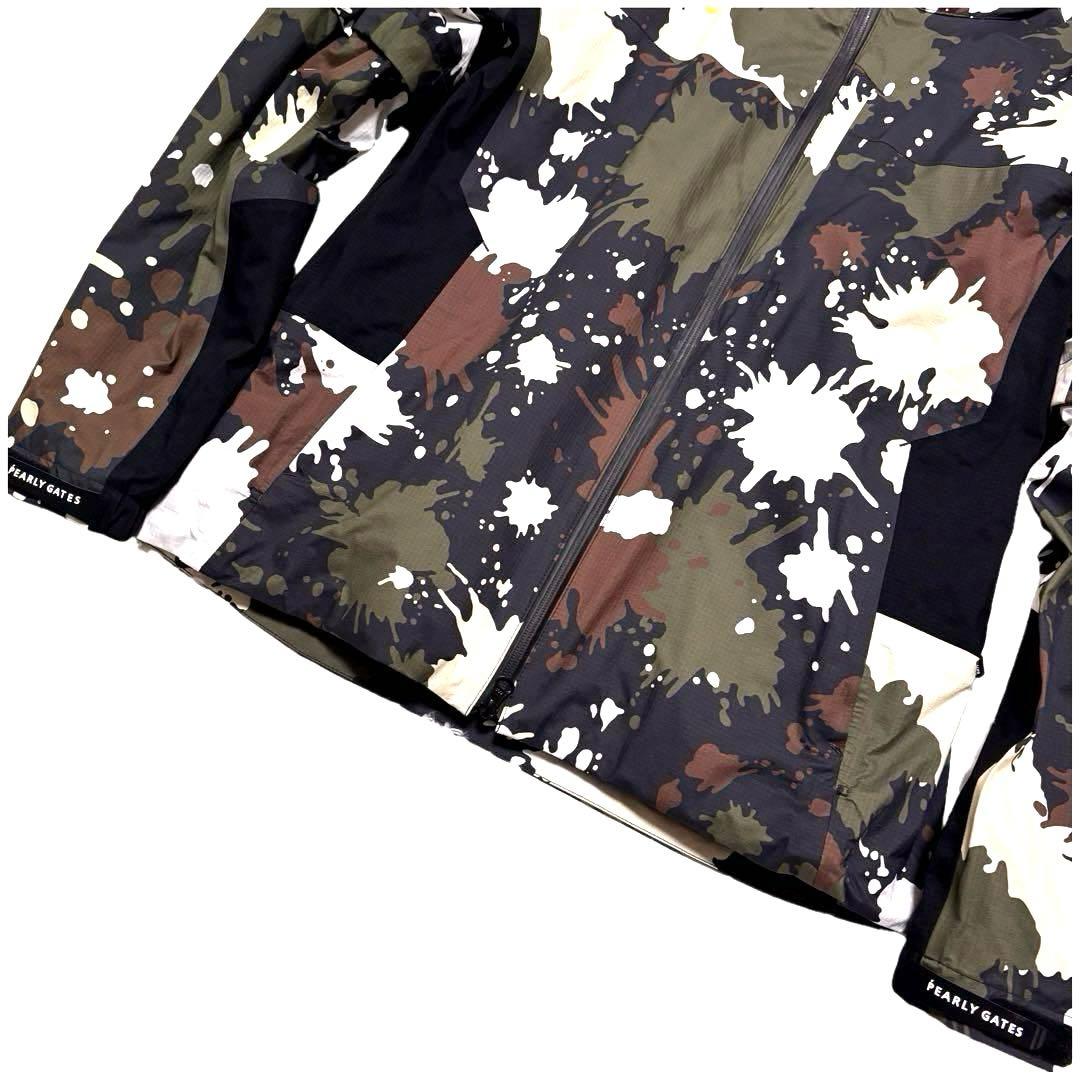✨美品✨PEARLY GATES 4way ブルゾン カモフラ バッグロゴ M - メルカリ