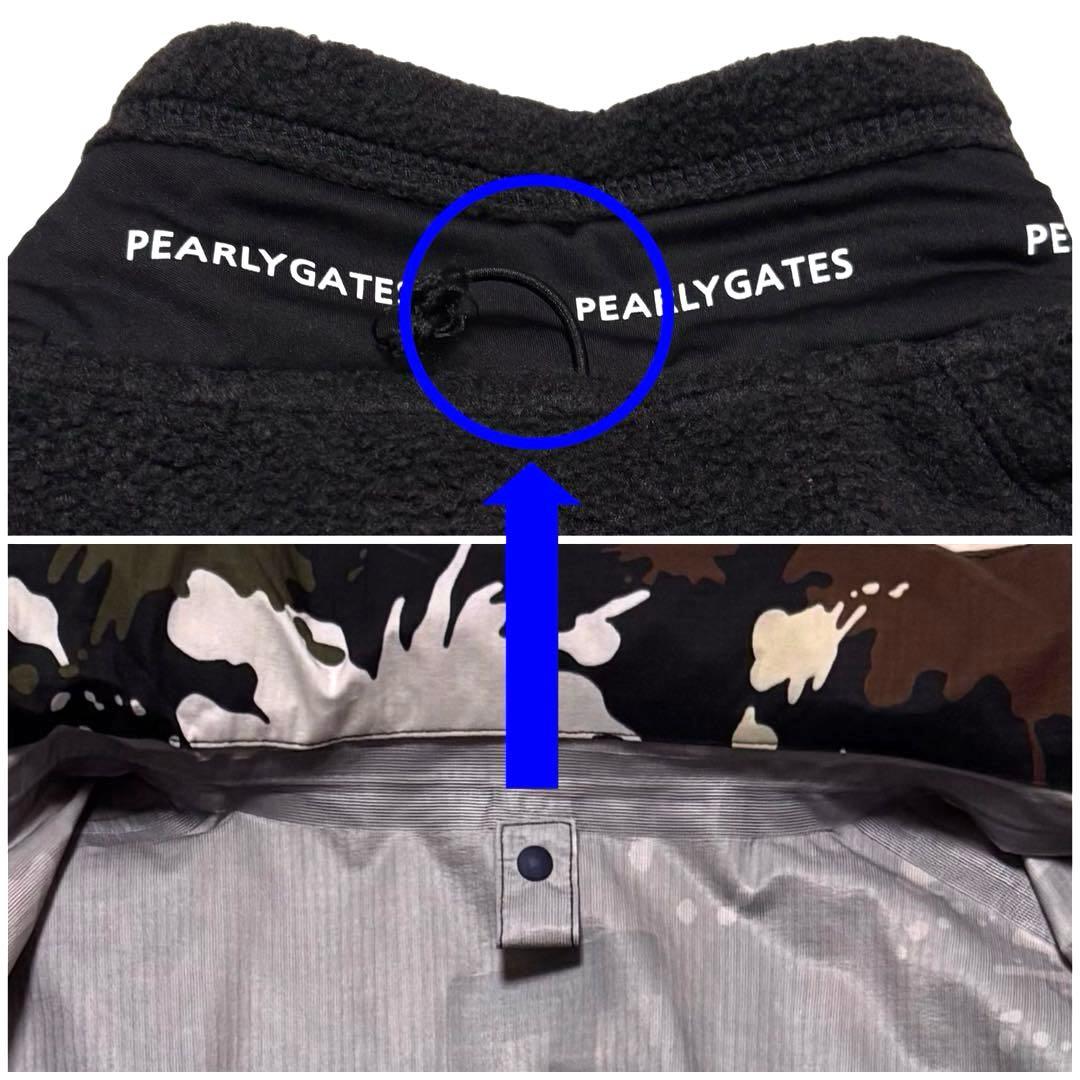 ✨美品✨PEARLY GATES 4way ブルゾン カモフラ バッグロゴ M - メルカリ